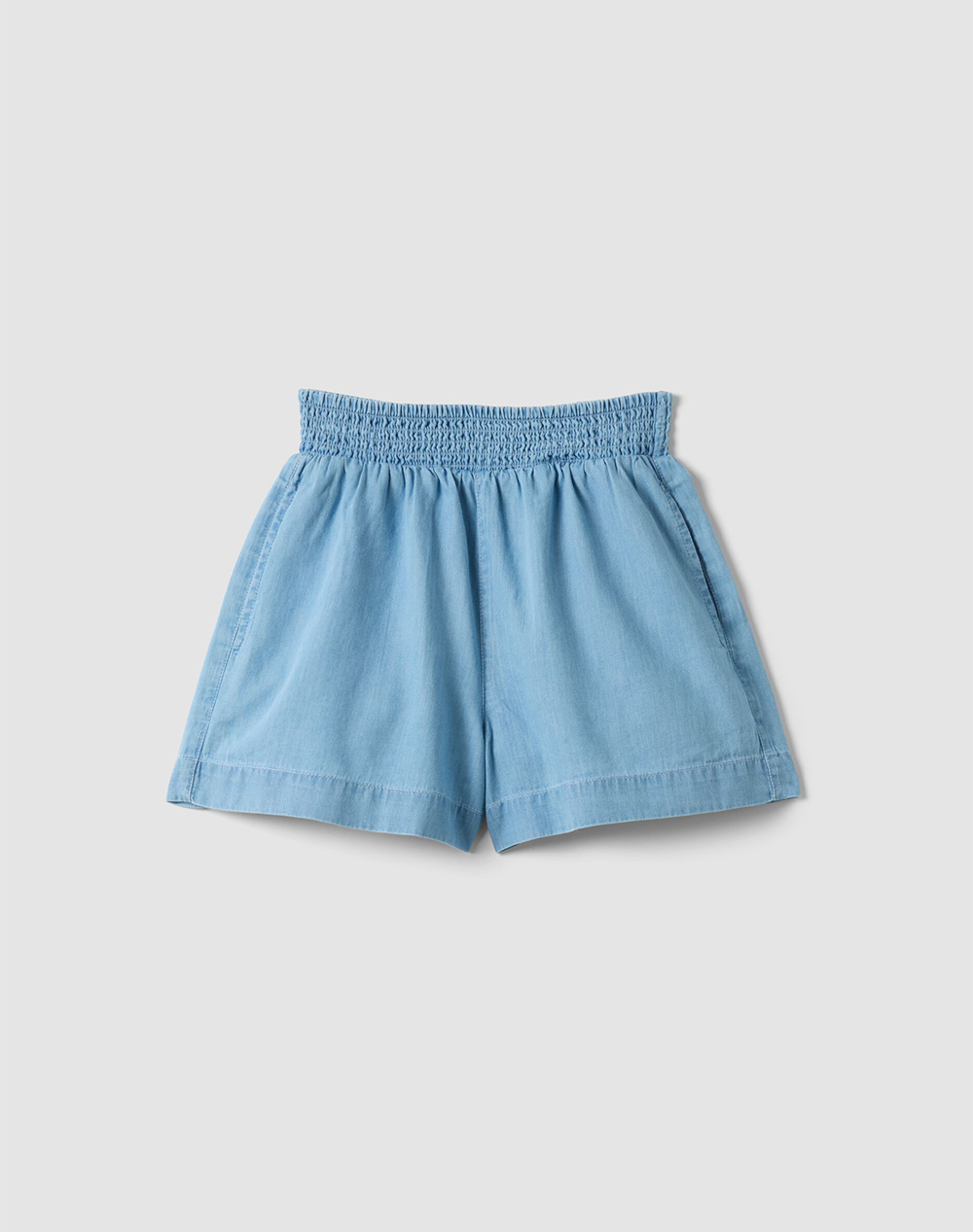 OVS SHORT LT DENIM SMOKE WB 2681336-MEDIUM BLUE DenimBlue