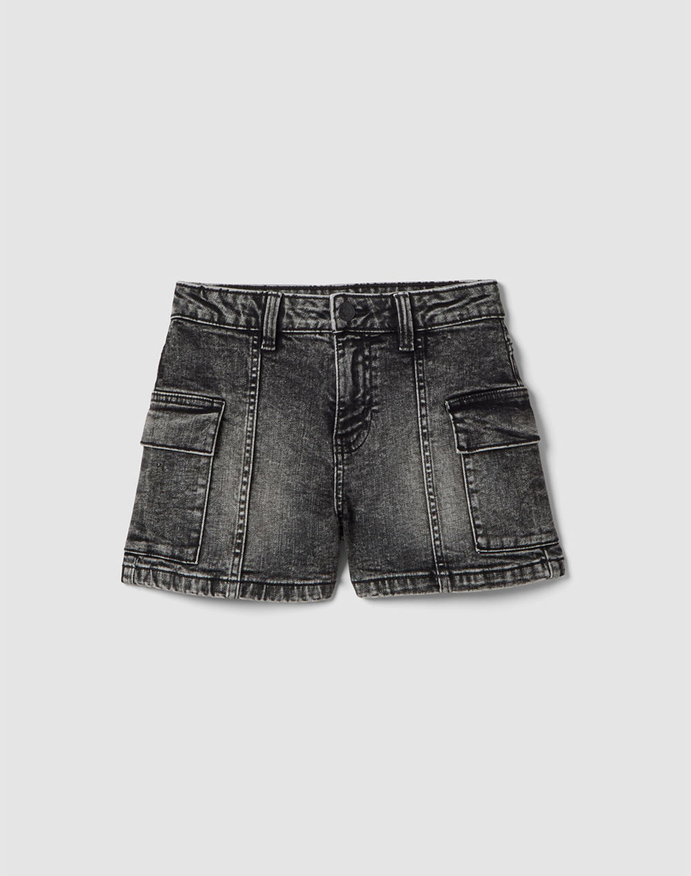OVS CARGO STRETCH DENIM 2657104-DARK GREY DarkGray