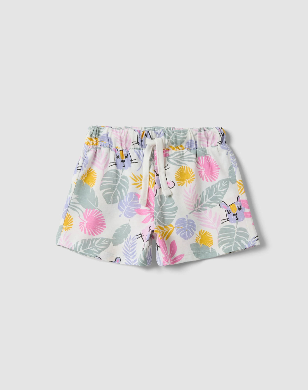 OVS SHORT AOP 4/5 COLORS BIO 2691759-SUGAR SWIZZLE Multi