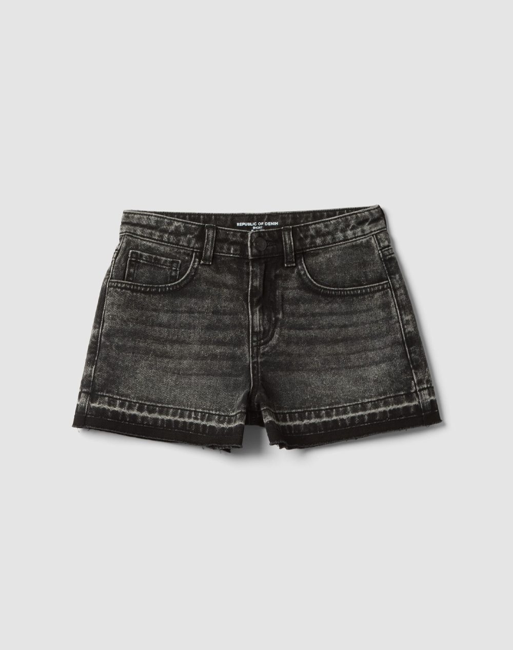 OVS FRAYED HEM DENIM 2657074-DARK GREY DarkGray