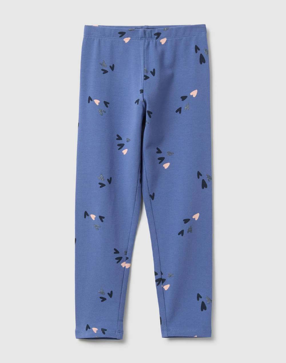 OVS LEGG AOP 3-4 COL GLITTER 2551404-BIJOU BLUE Blue