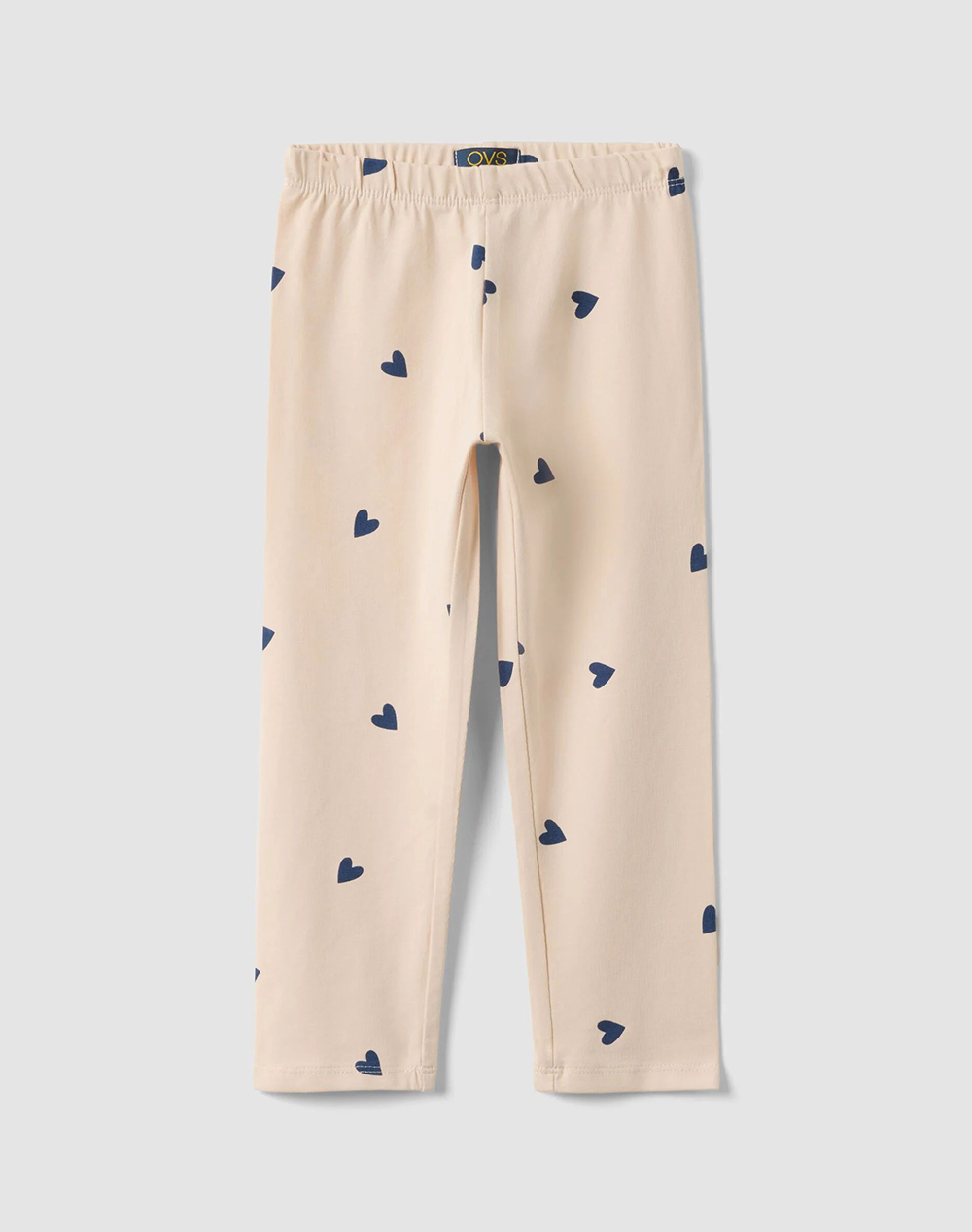 OVS LEGGING 3/4 AOP GLITTER 2613180-SAND DOLLAR Biege