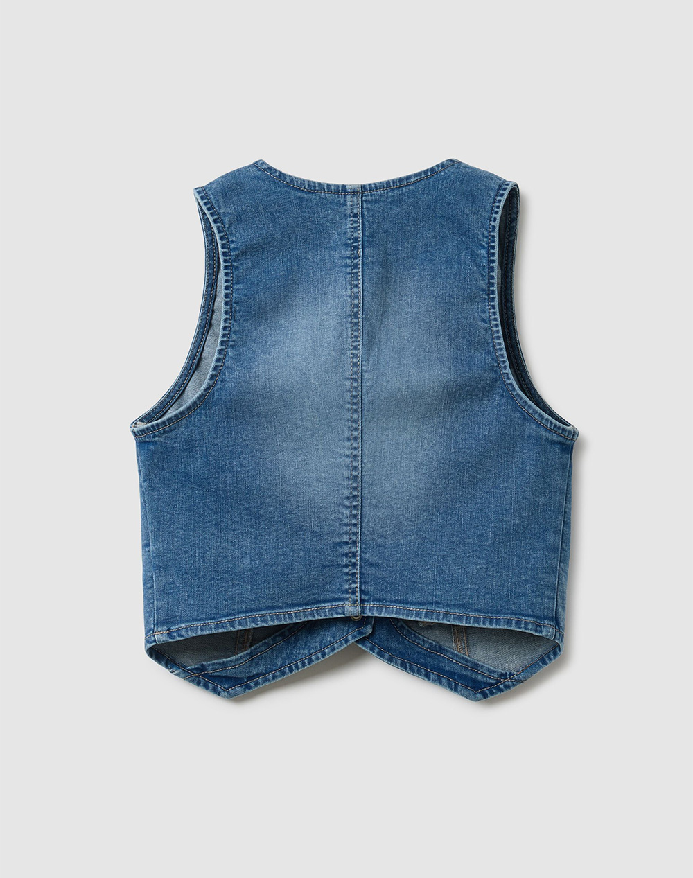 OVS DENIM GILET 2552345-MEDIUM BLUE DenimBlue φωτογραφία