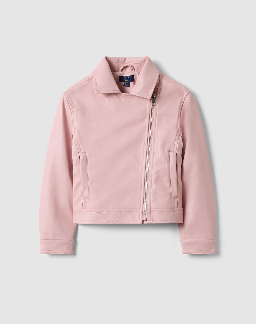 OVS FAKE LEATHER JACKET 2551308-PEACHSKIN Pink
