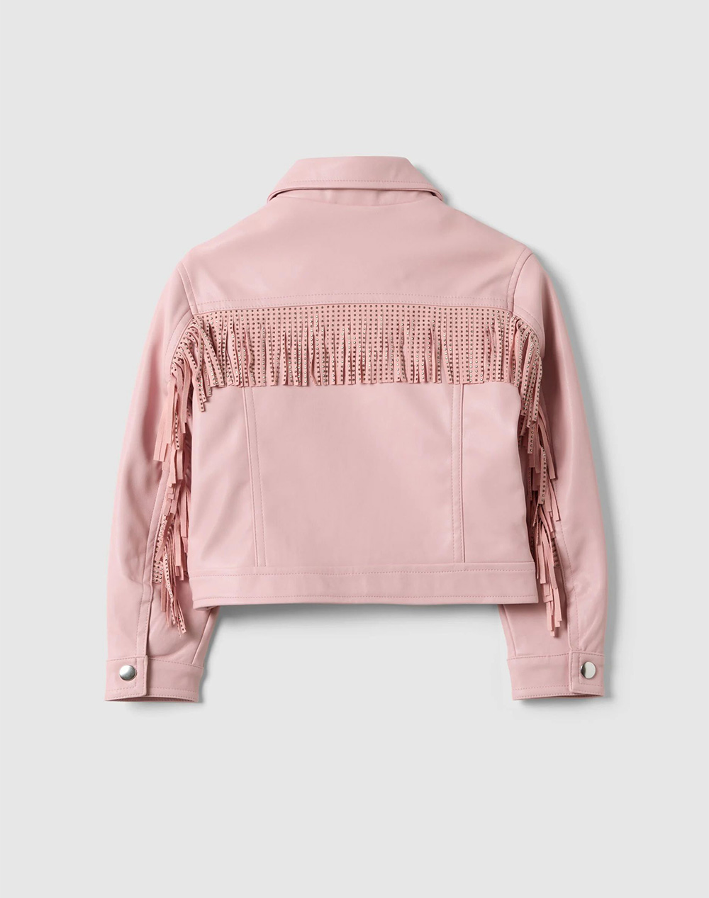OVS FAKE LEATHER JACKET 2551308-PEACHSKIN Pink φωτογραφία