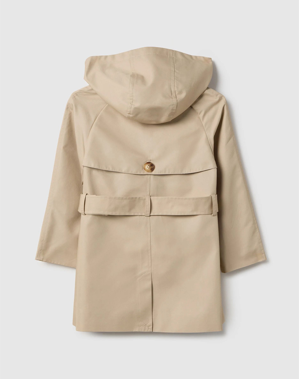 OVS LONG TRENCH DOUBLE-BREAST 2551582-SMOKE GRAY Biege φωτογραφία