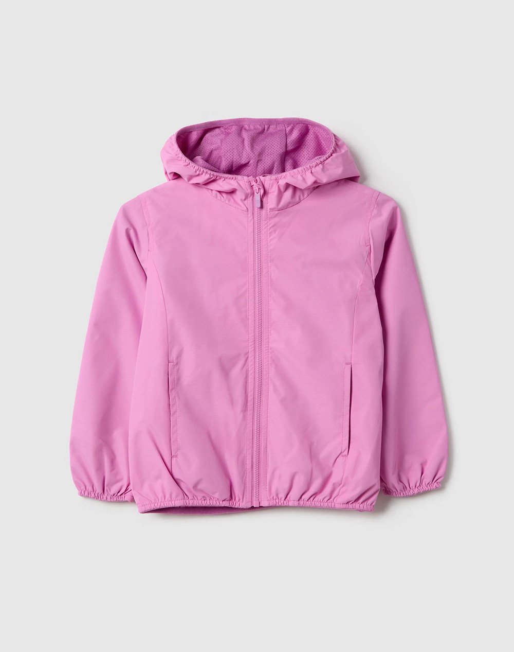 OVS RAIN COLOR BLOCK JKT 2551621-CYCLAMEN Pink