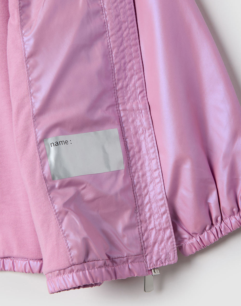 Ovs Rain Jkt Bronzing 2516447-Moonlite Mauve Pink παιδικά Κορίτσι ρούχα μπουφάν Politikos Shop Πολιτικός