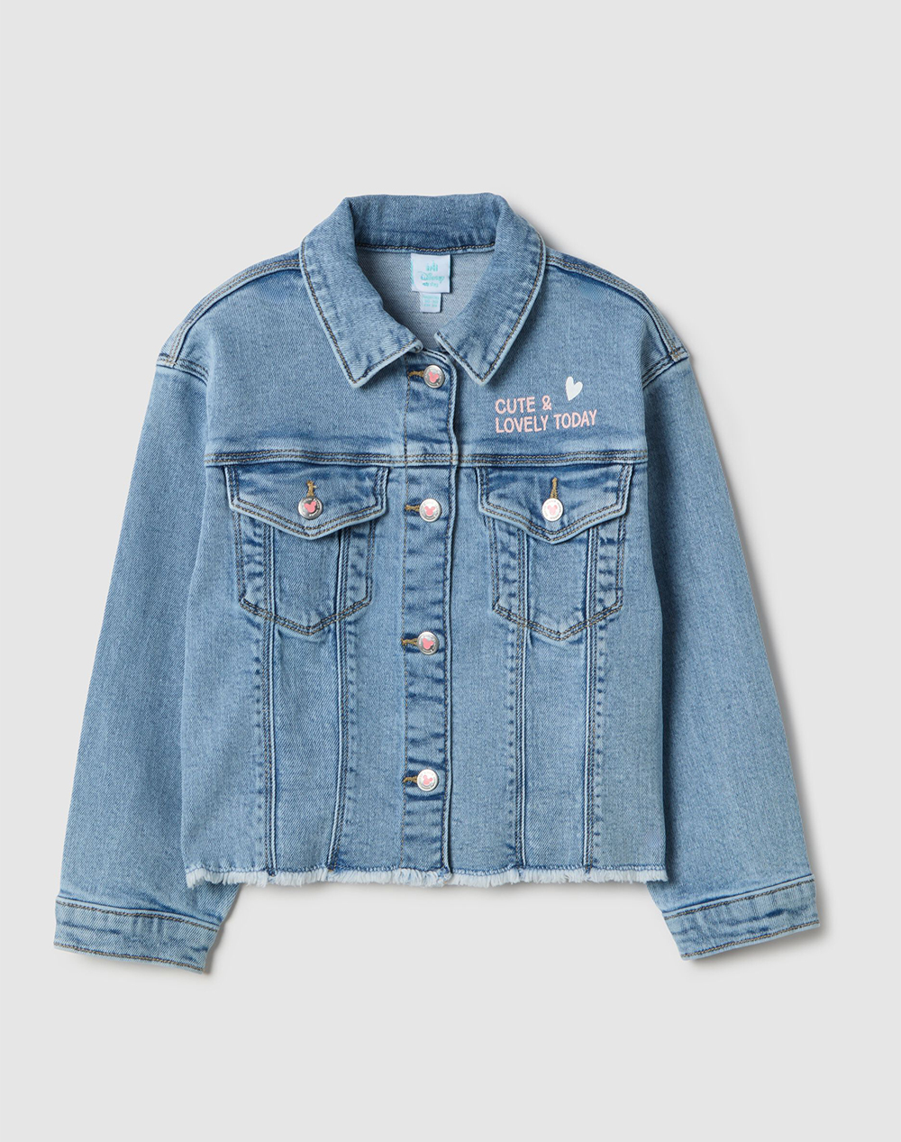 OVS DENIM JACKET MINNIE 2514650-LIGHT BLUE DenimBlue