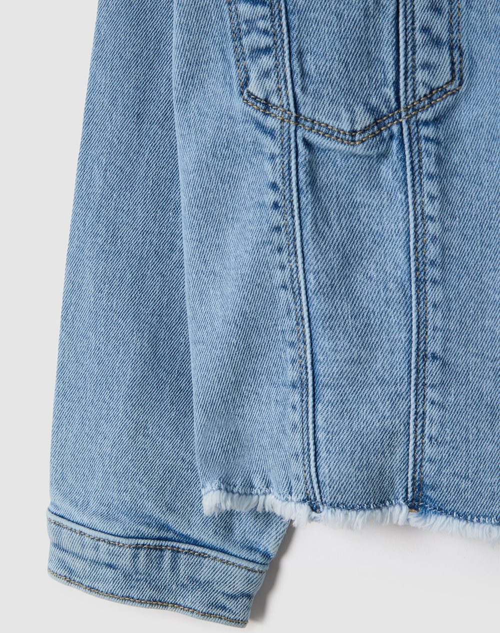 Ovs Denim Jacket Minnie 2514650-Light Blue Denimblue παιδικά Κορίτσι ρούχα μπουφάν Politikos Shop Πολιτικός