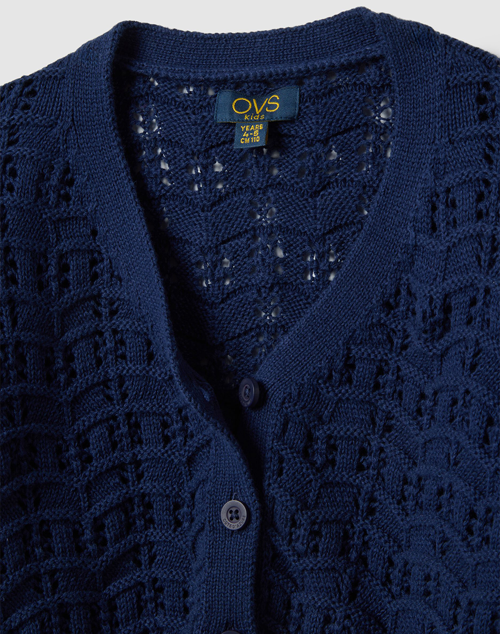 OVS FANCY KNIT CARDIGAN 2554248-NAVAL ACADEMY NavyBlue φωτογραφία