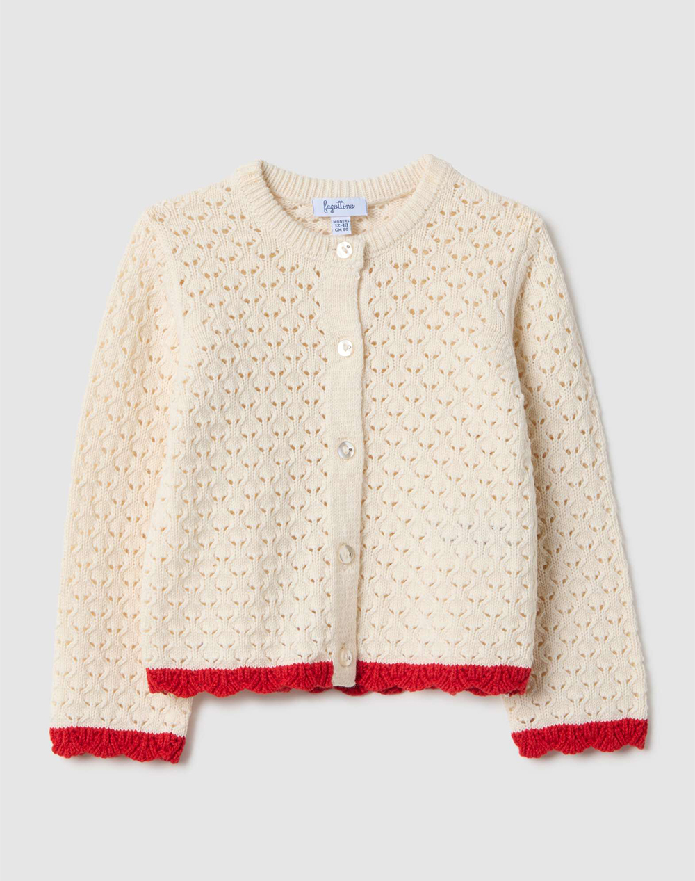 OVS KNIT CARDIGAN 2553127-BUTTERCREAM Biege