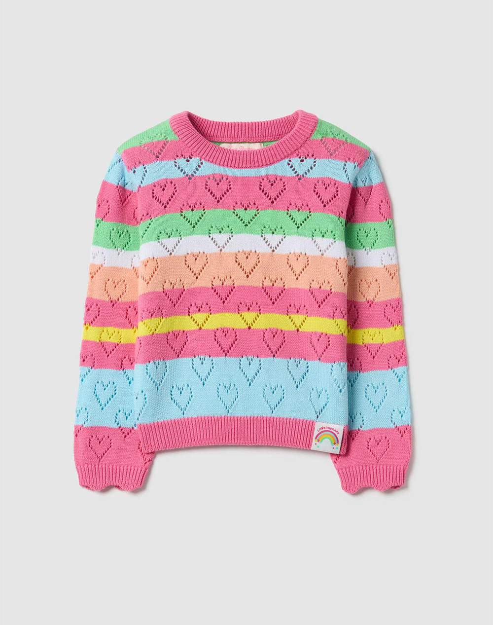 OVS MULTICOLOR JUMPER 2559608-MULTICOLOUR STRIPED Multi