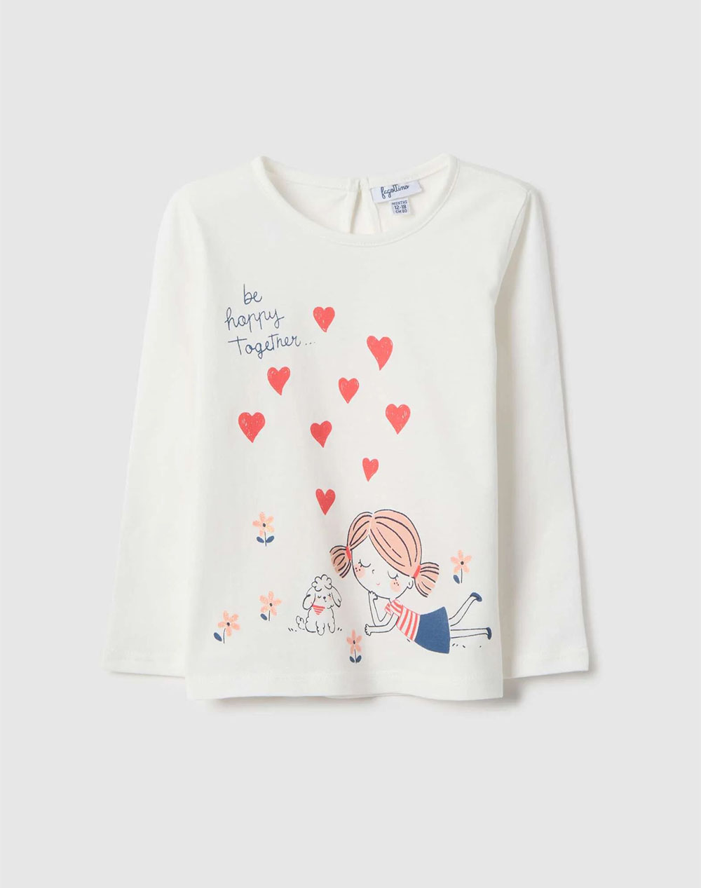 OVS 4/5 C.PRINT+GLITTER BIO 2553068-LUCENT WHITE OffWhite