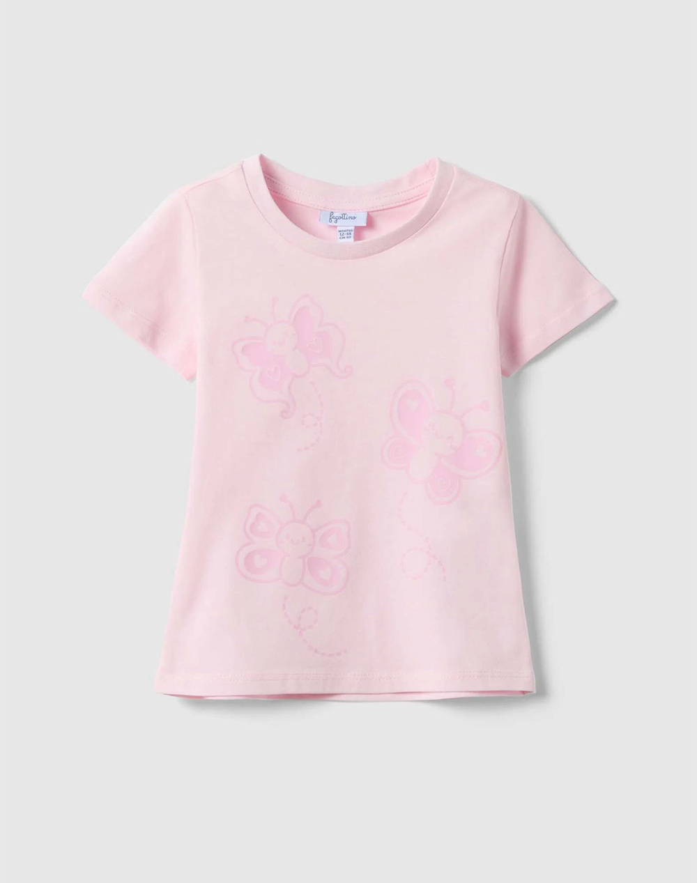 OVS TSH 1 COLOR PRINT 2617141-CHERRY BLOSSOM Pink