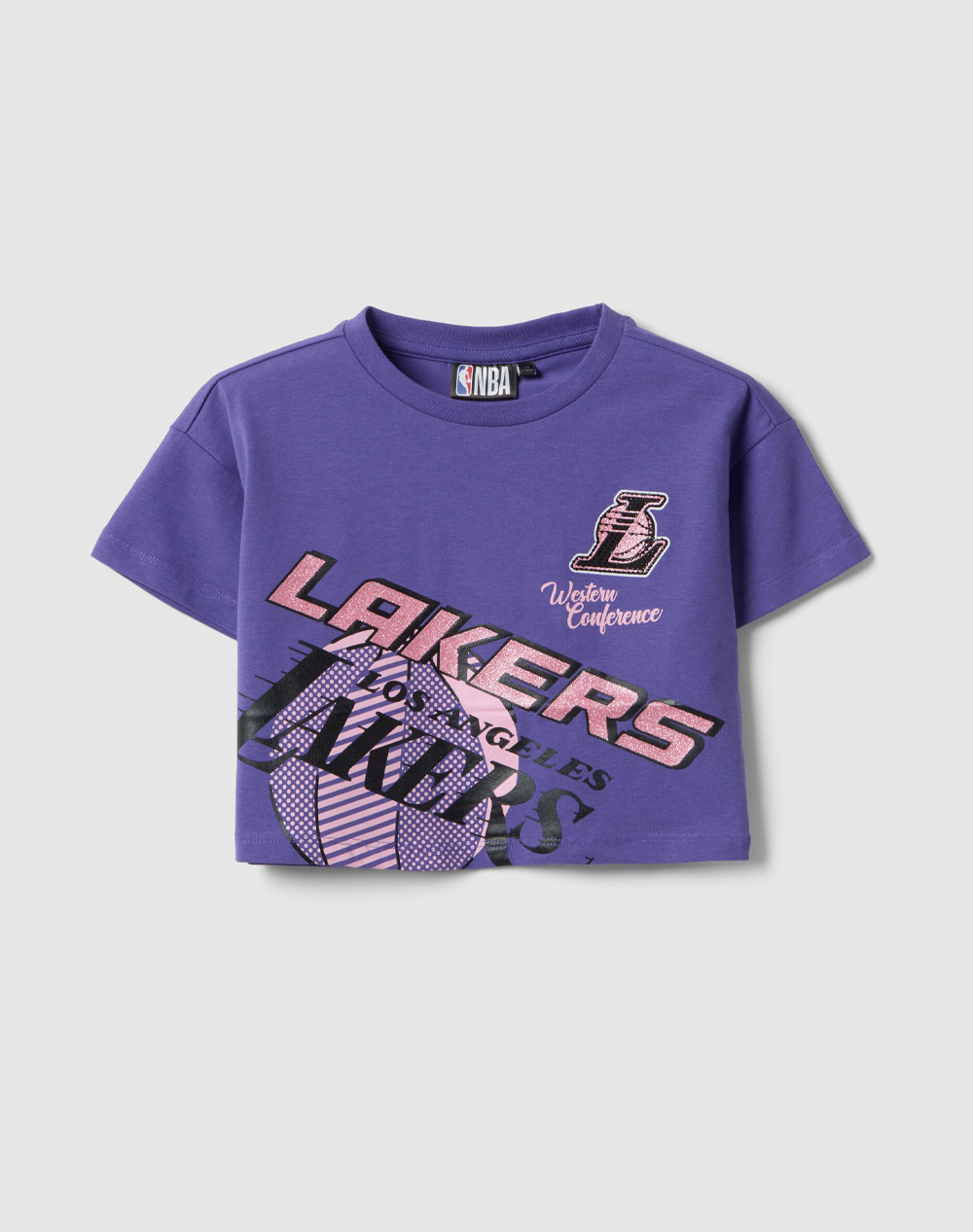 OVS T-SHIRT SS LAKERS 2557118-PURPLE OPULENCE Purple