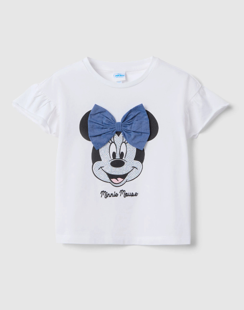 OVS T-SHIRT MINNIE 2603997-BRILLIANT WHITE White