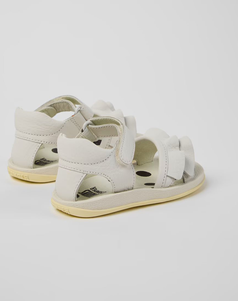 Camper Sella Houston Bicho Ry Houston-Flora K800678-001-001 White παιδικά Κορίτσι παπούτσια Flat Politikos Shop Πολιτικός