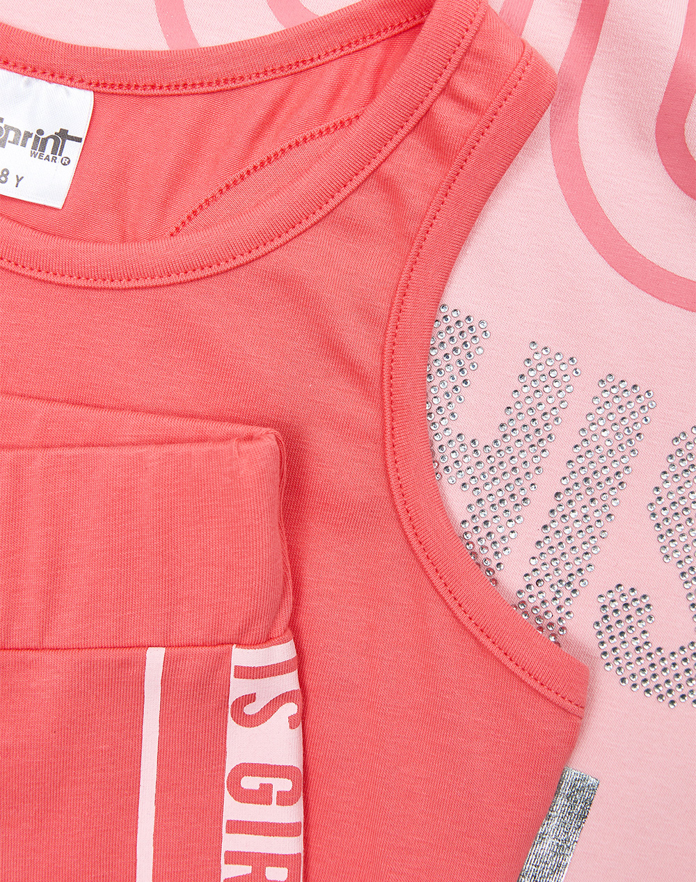 SPRINT SET JUNIOR GIRL 261-4037-454 FlamingoPink φωτογραφία