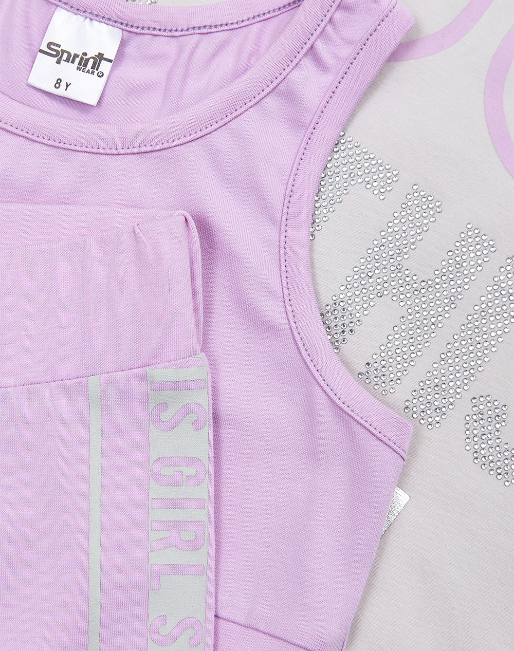 SPRINT SET JUNIOR GIRL 261-4037-202 LightGray φωτογραφία