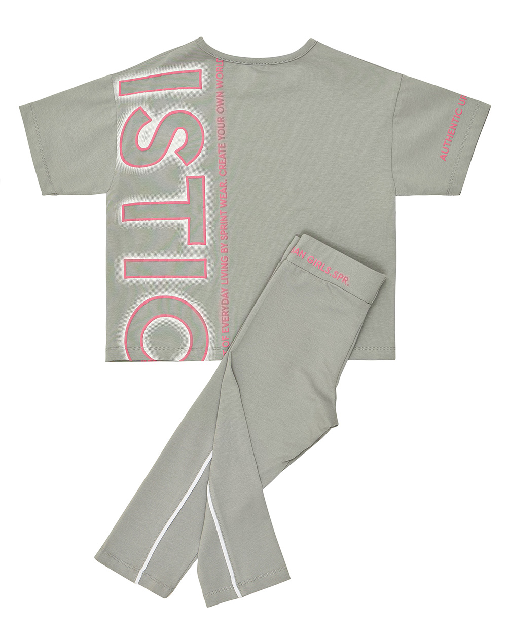 SPRINT SET JUNIOR GIRL 261-4038-160 Gray φωτογραφία