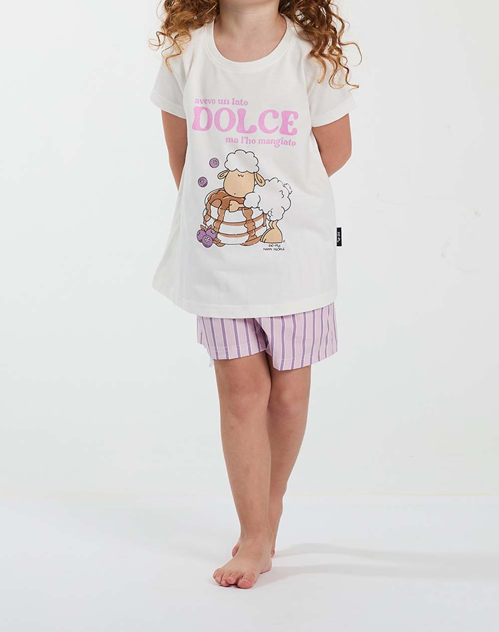 COTTONMANIA 6912-2 HAPPY PEOPLE ΠΥΤΖ. ΕΦΗΒ. ΚΟΡ. ΚΜ-ΚΠ PANCAKE 6912-2HP-1000 Multi
