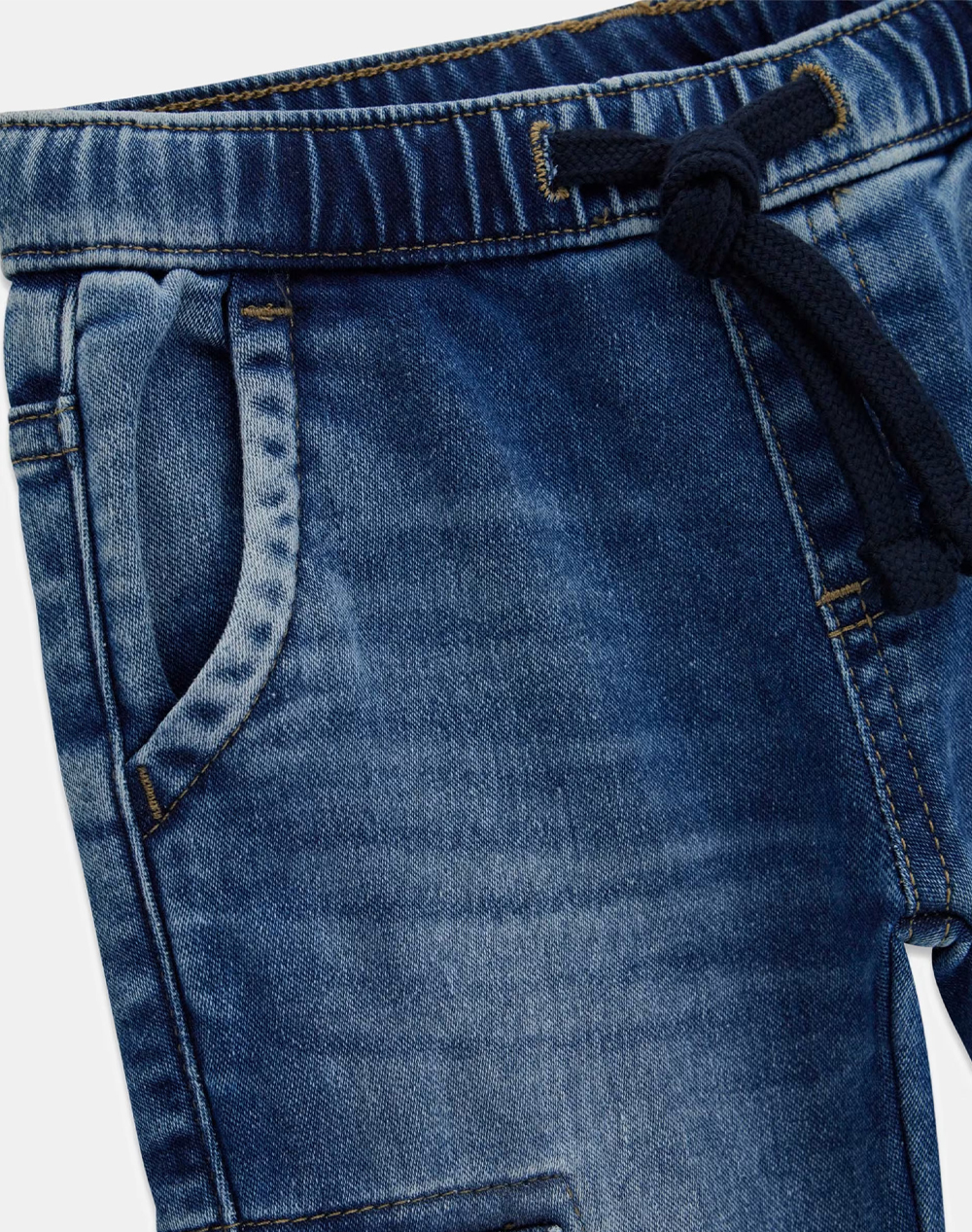 Guess Relaxed Cargo Knit Denim Pants Παντελόνι Παιδικό Boy N6Ra05D5Fq0-Mknt Denimblue παιδικά Κορίτσι ρούχα παντελόνι Politikos Shop Πολιτικός