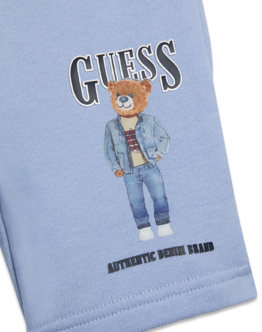 GUESS FRENCH TERRY REGULAR SHORTS ΣΟΡΤΣ ΠΑΙΔΙΚΟ BOY N6RD02KAD74-G76S LightBlue φωτογραφία