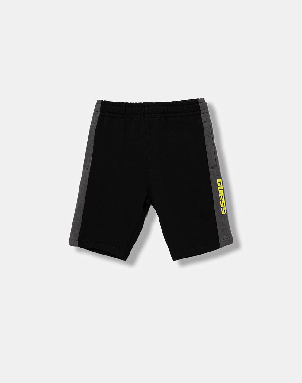 GUESS KIDS FRENCH TERRY REGULAR SHORTS ΣΟΡΤΣ ΠΑΙΔΙΚΟ BOY N6RD01KA6R4-JBLK Black