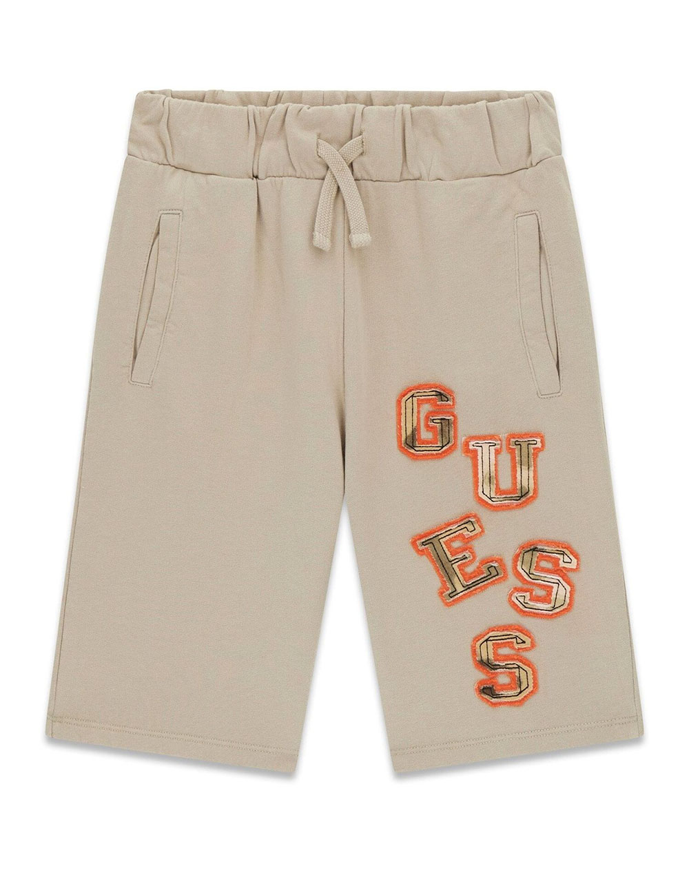 GUESS FRENCH TERRY BERMUDA ΣΟΡΤΣ ΠΑΙΔΙΚΟ BOY L6GD02KA6R4-G1CA Biege