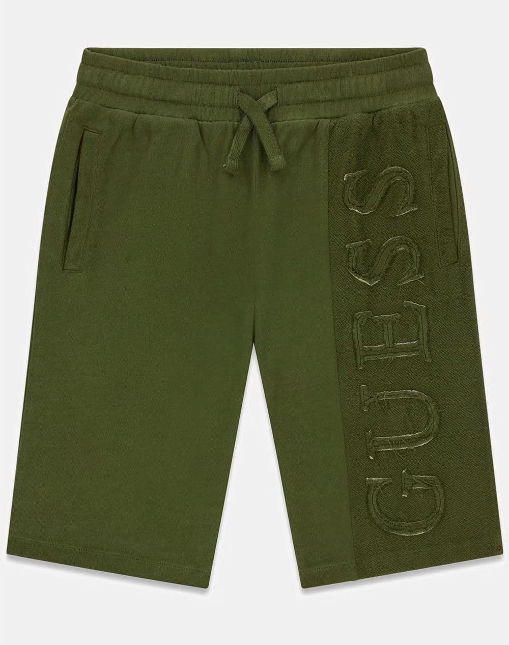GUESS GMT DYE TERRY REGULAR SHORTS ΣΟΡΤΣ ΠΑΙΔΙΚΟ BOY L6GD01KA6R4-G8V4 Olive