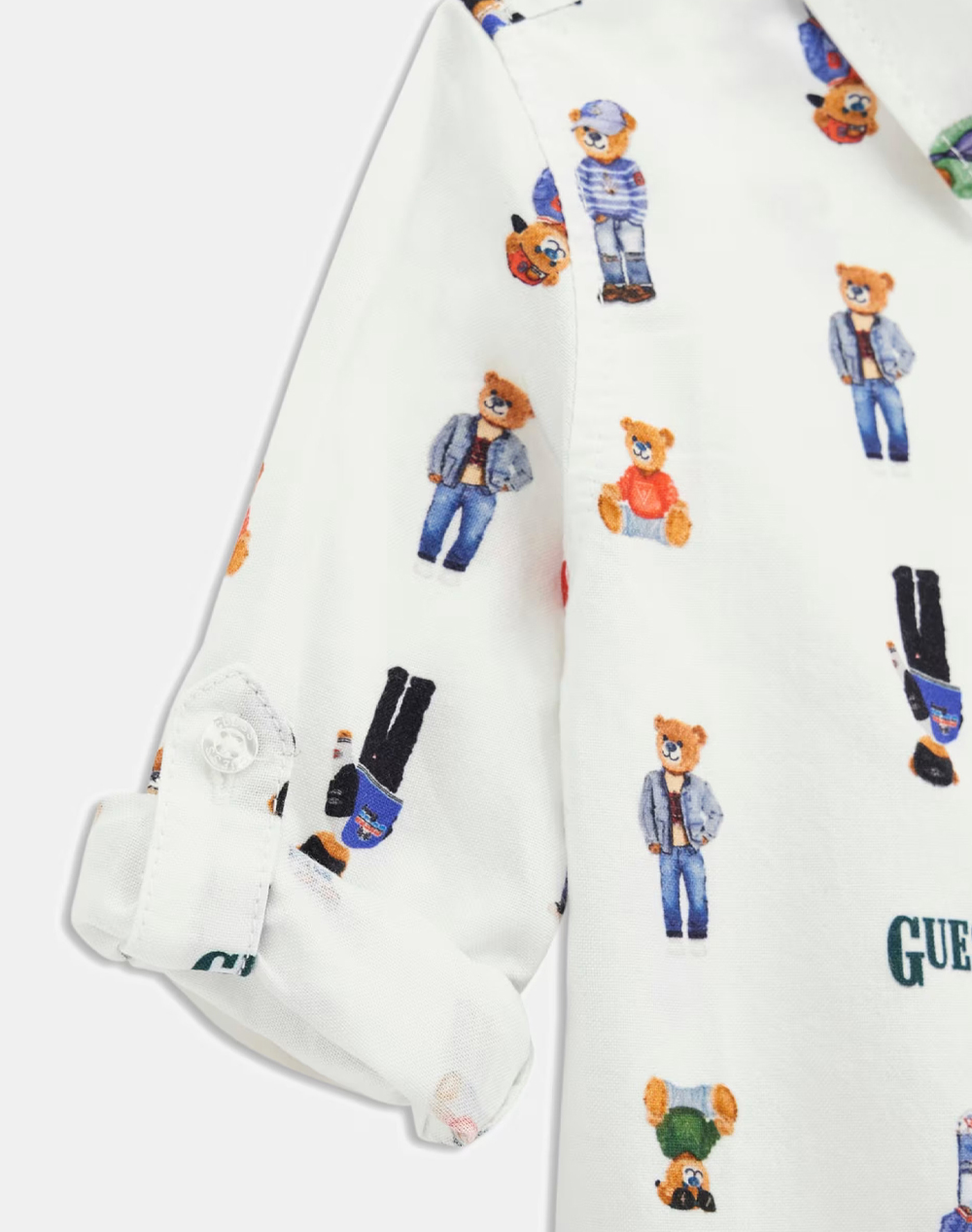 GUESS OXFORD ADJ. LS SHIRT_CEREMONY ΠΟΥΚΑΜΙΣΟ ΠΑΙΔΙΚΟ BOY N6RH05W9CL1-PM4Q Multi φωτογραφία