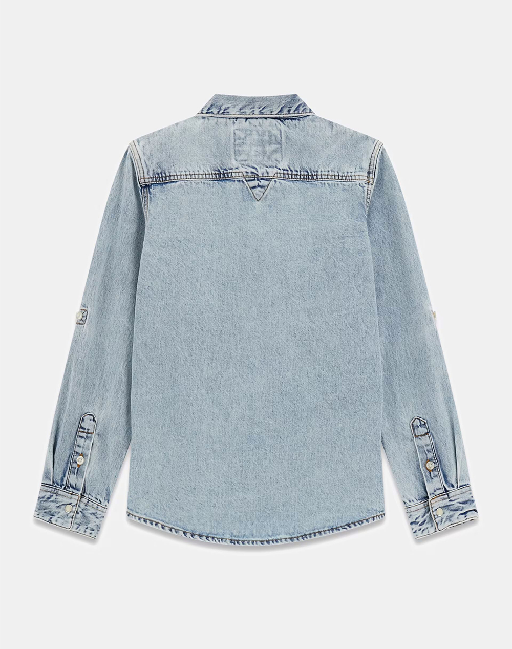 GUESS DENIM ADJ. LS SHIRT ΠΟΥΚΑΜΙΣΟ ΠΑΙΔΙΚΟ BOY L6RH00D4EU0-SCCH DenimLightBlue φωτογραφία