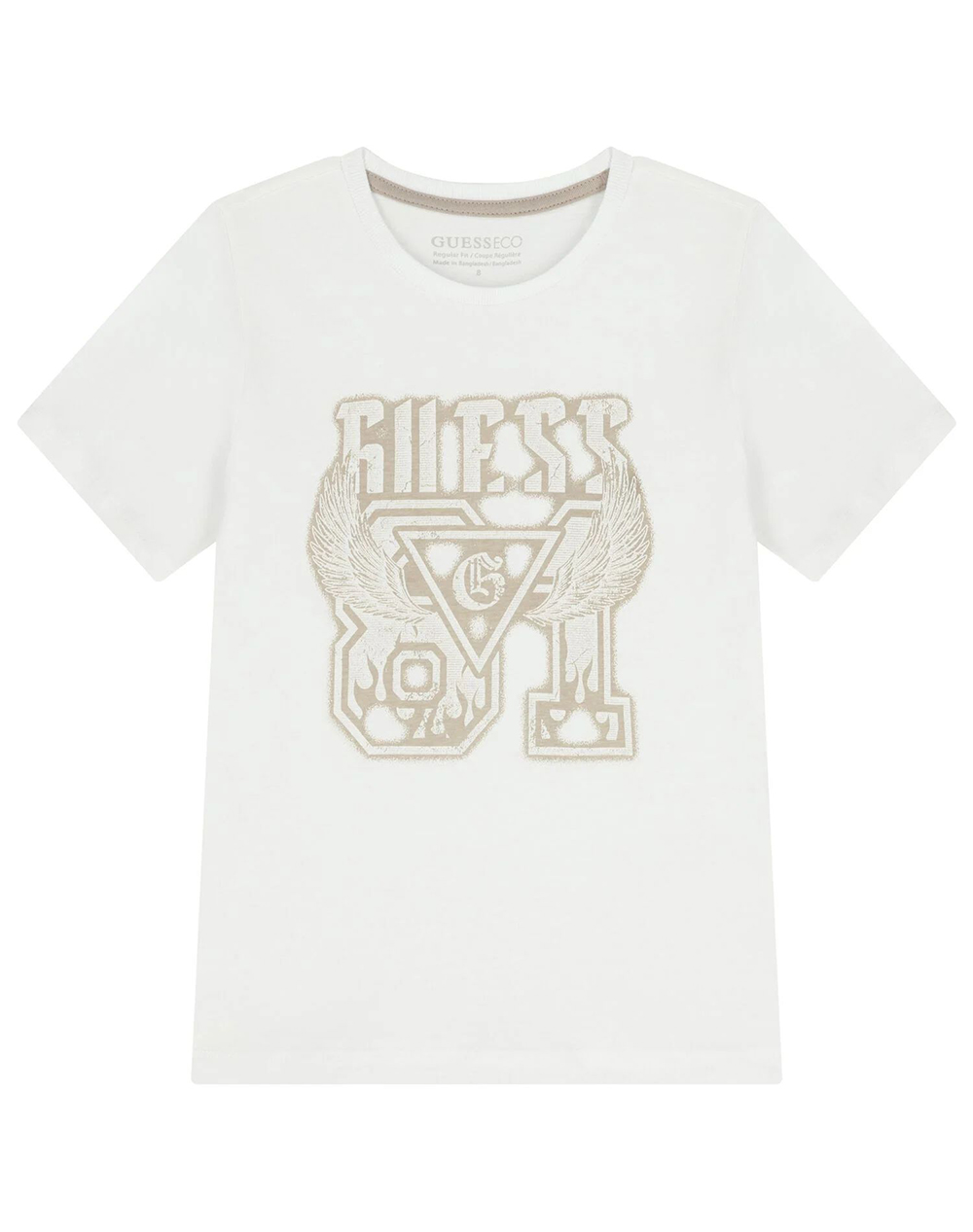 GUESS KIDS SS T-SHIRT ΜΠΛΟΥΖΑ ΠΑΙΔΙΚΟ BOY L6RI01K8HM4-G011 White