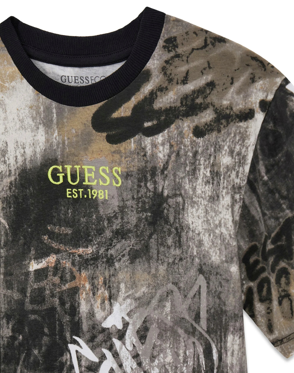 Guess Oversize Ss T-Shirt Μπλούζα Παιδικό Boy L6Ri04K8Hm4-P9Pz Multi παιδικά Αγόρι ρούχα μπλούζες Politikos Shop Πολιτικός