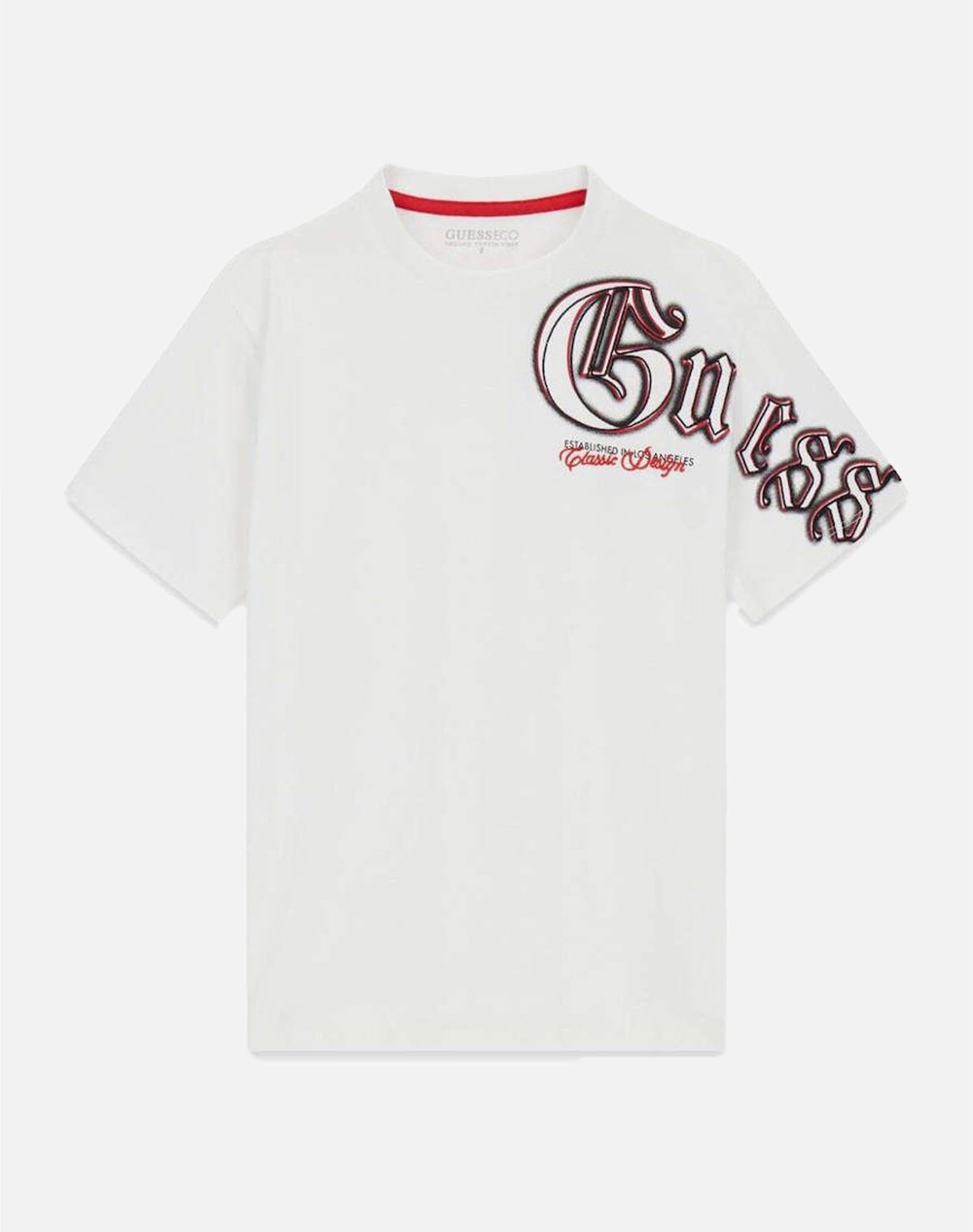 GUESS OVERSIZE SS T-SHIRT ΜΠΛΟΥΖΑ ΠΑΙΔΙΚΟ BOY L6RI12K8HM4-G011 White