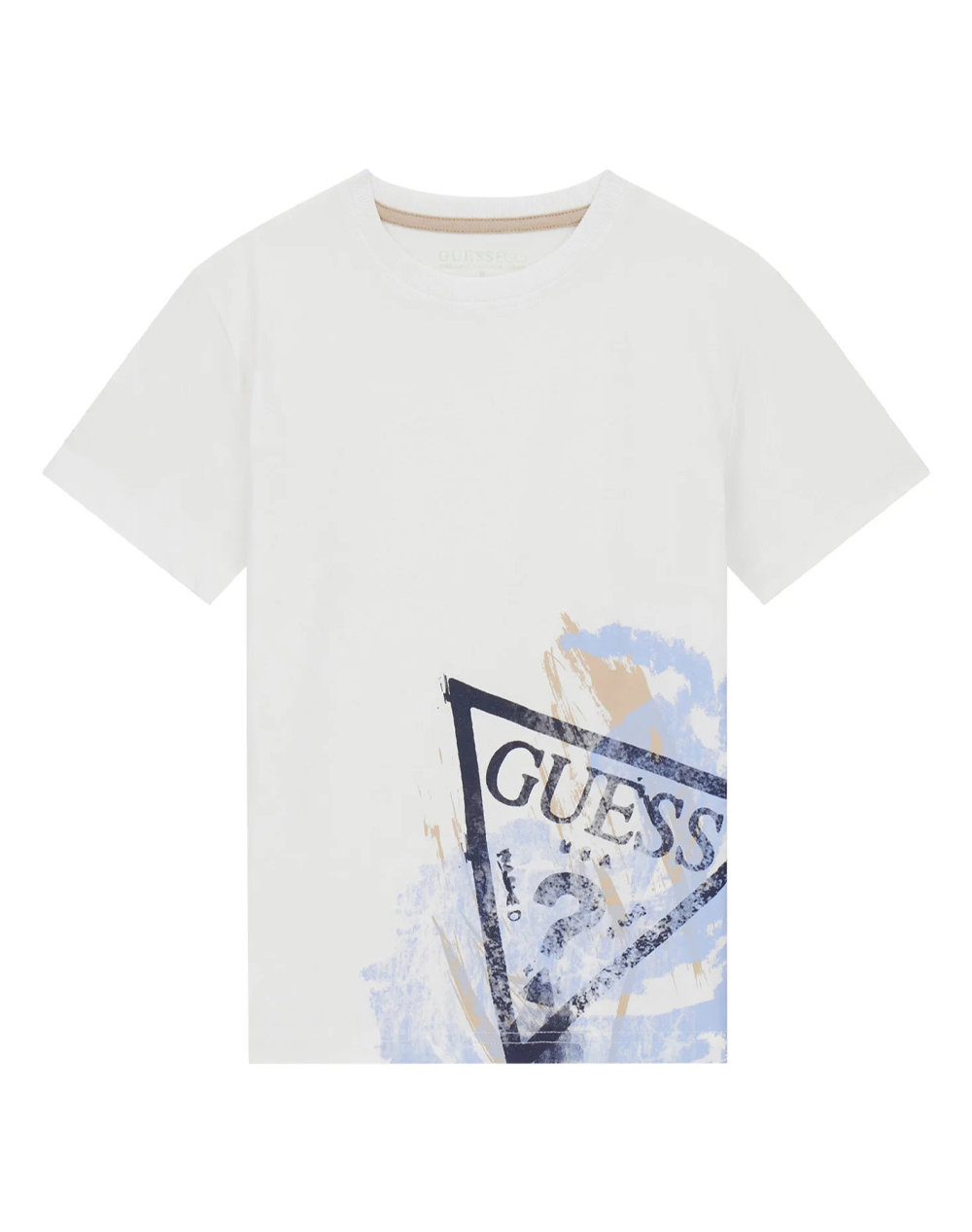 GUESS SS T-SHIRT ΜΠΛΟΥΖΑ ΠΑΙΔΙΚΟ BOY L6RI14K8HM4-G011 White