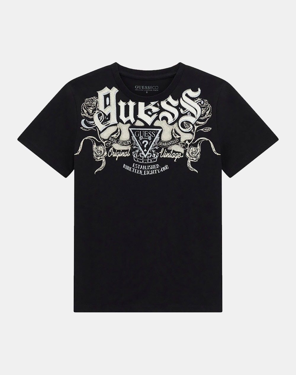 GUESS SS T-SHIRT ΜΠΛΟΥΖΑ ΠΑΙΔΙΚΟ BOY L6RI21K8HM4-JBLK Black