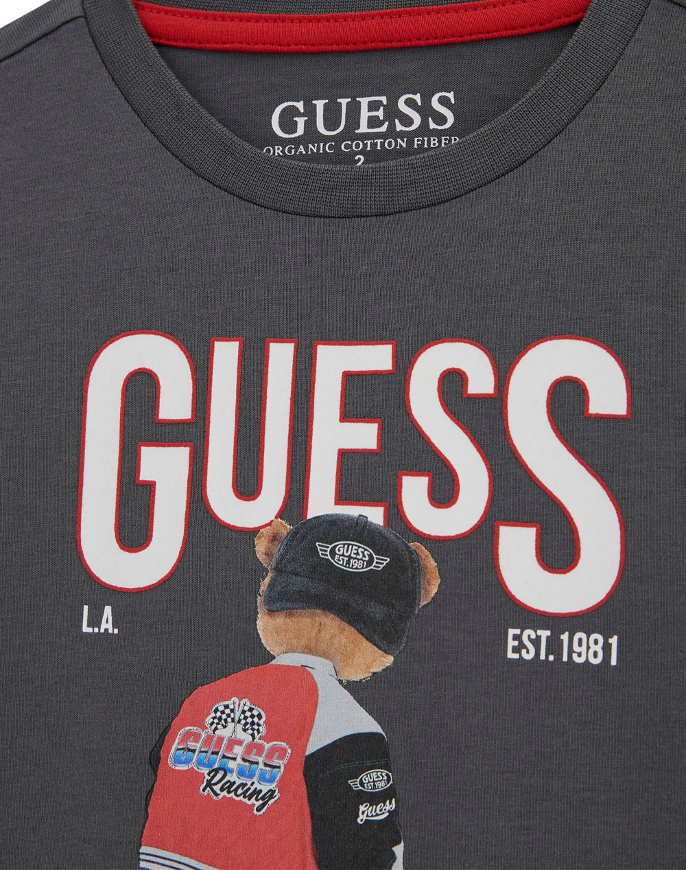 Guess Ss T-Shirt Μπλούζα Παιδικό Boy N6Ri05K8Hm4-G9I4 Gray παιδικά Αγόρι ρούχα μπλούζες Politikos Shop Πολιτικός