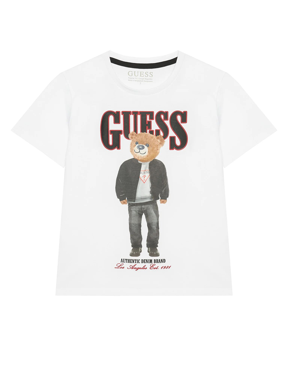 GUESS SS T-SHIRT ΜΠΛΟΥΖΑ ΠΑΙΔΙΚΟ BOY L6RI11K8HM4-G011 White
