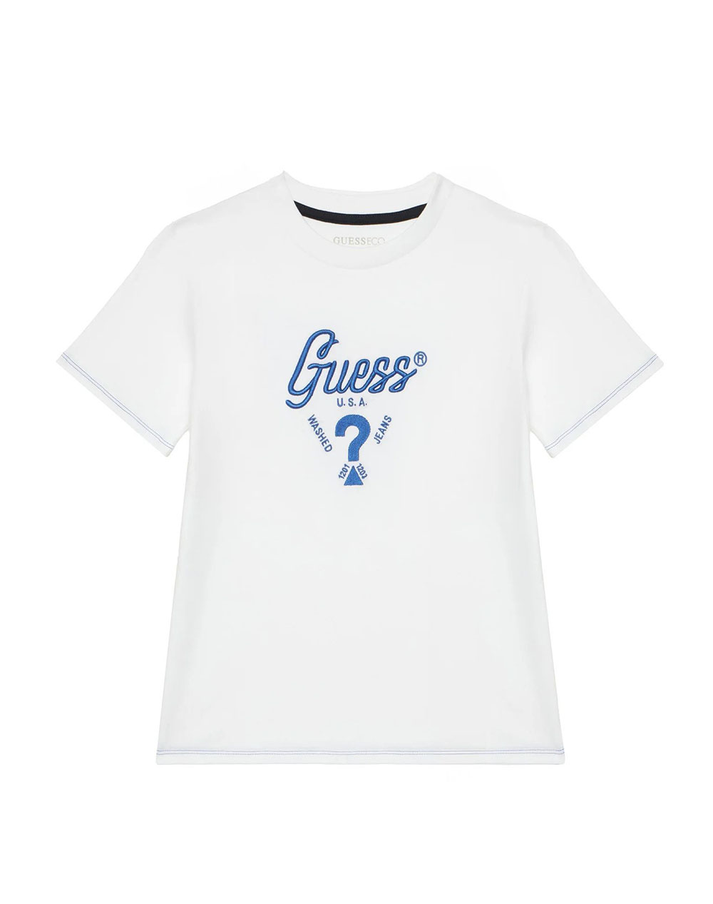 GUESS SS OVERSIZE T-SHIRT ΜΠΛΟΥΖΑ ΠΑΙΔΙΚΟ BOY L6GI06K8HM4-G011 White