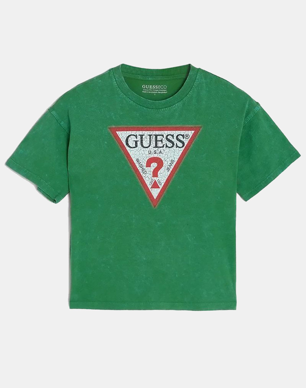 GUESS GMT DYE OVERSIZE SS T-SHIRT ΜΠΛΟΥΖΑ ΠΑΙΔΙΚΟ BOY L6GI18K8HM4-G8BE Green