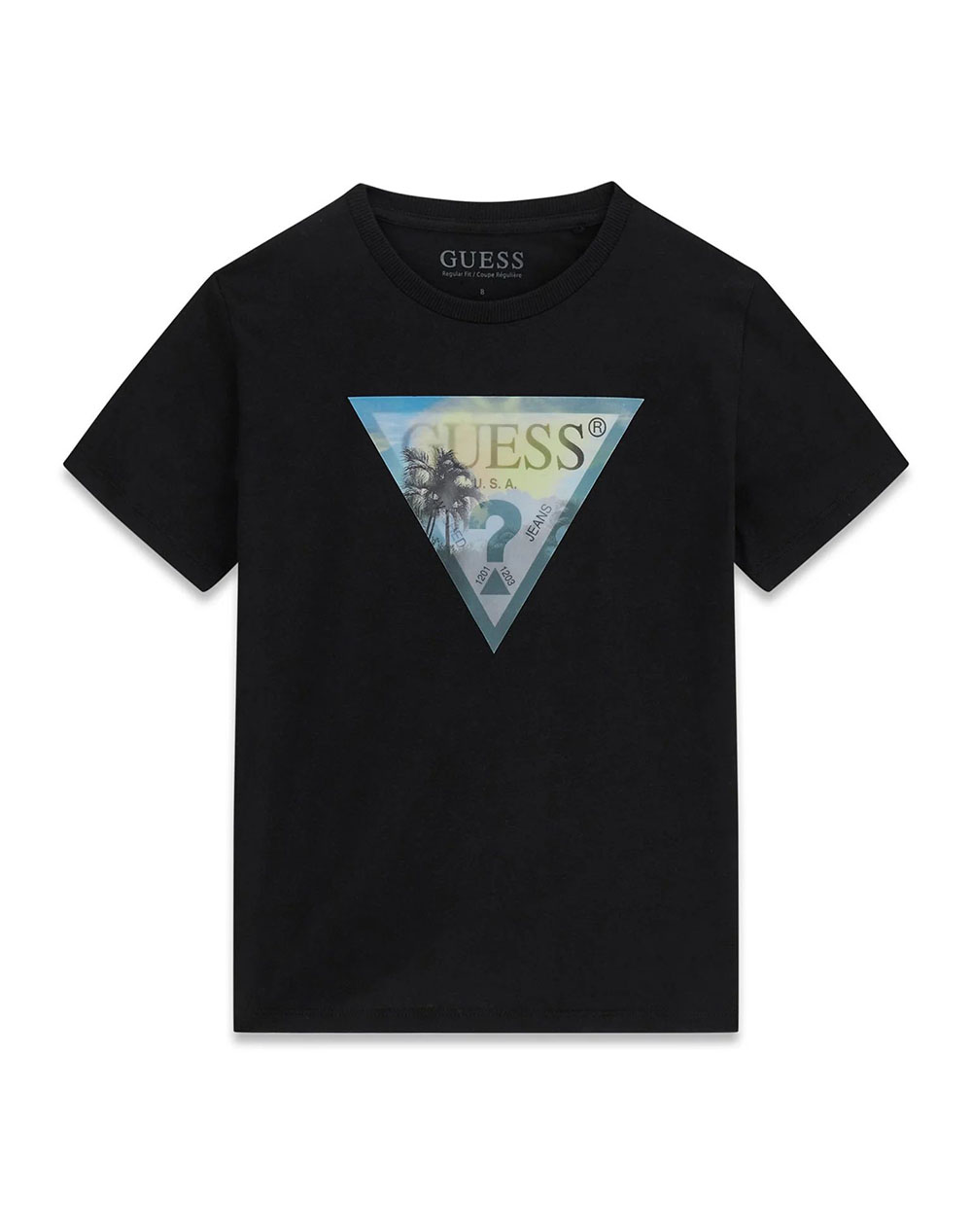 GUESS SS T-SHIRT ΜΠΛΟΥΖΑ ΠΑΙΔΙΚΟ BOY L6GI25K8HM4-JBLK JetBlack