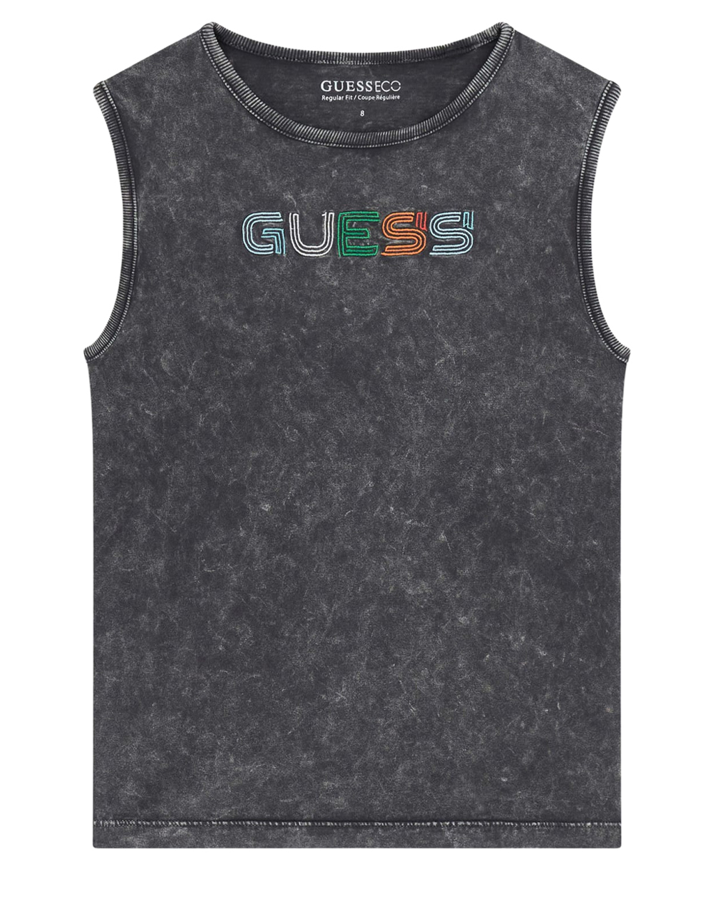 GUESS GMT DYE OVERSIZE SS T-SHIRT ΜΠΛΟΥΖΑ ΠΑΙΔΙΚΟ BOY L6GI15K8HM4-JBLK Black