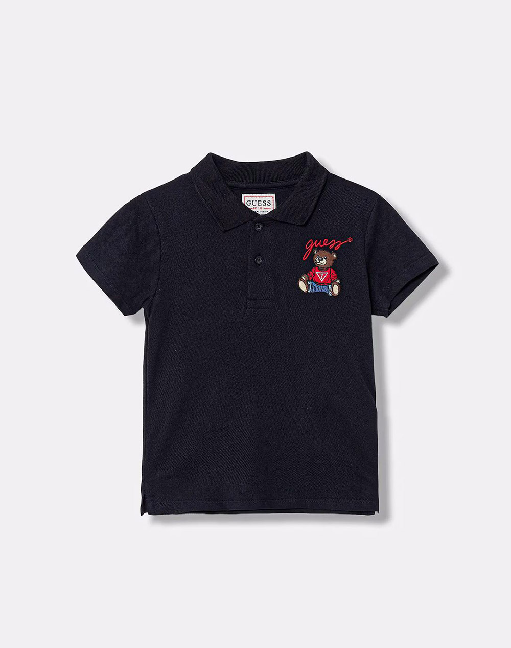 GUESS SS POLO ΜΠΛΟΥΖΑ ΠΑΙΔΙΚΟ BOY N6RP02KADZ4-G7V2 DarkBlue