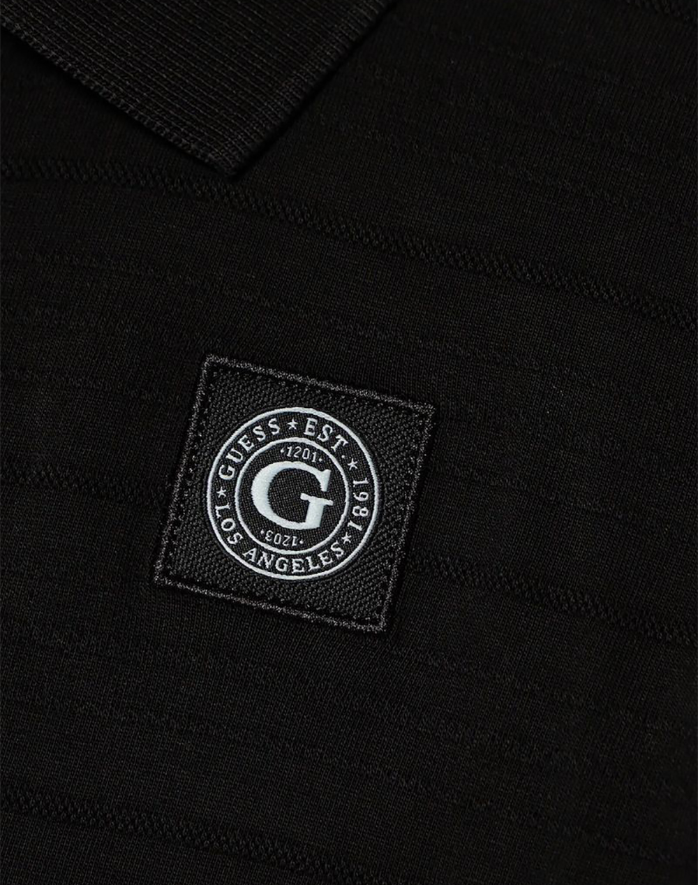 Guess Kids Gmt Dye Ss Polo Μπλούζα Παιδικό Boy L6Rp07Kcm20-Jblk Black παιδικά Αγόρι ρούχα μπλούζες Politikos Shop Πολιτικός
