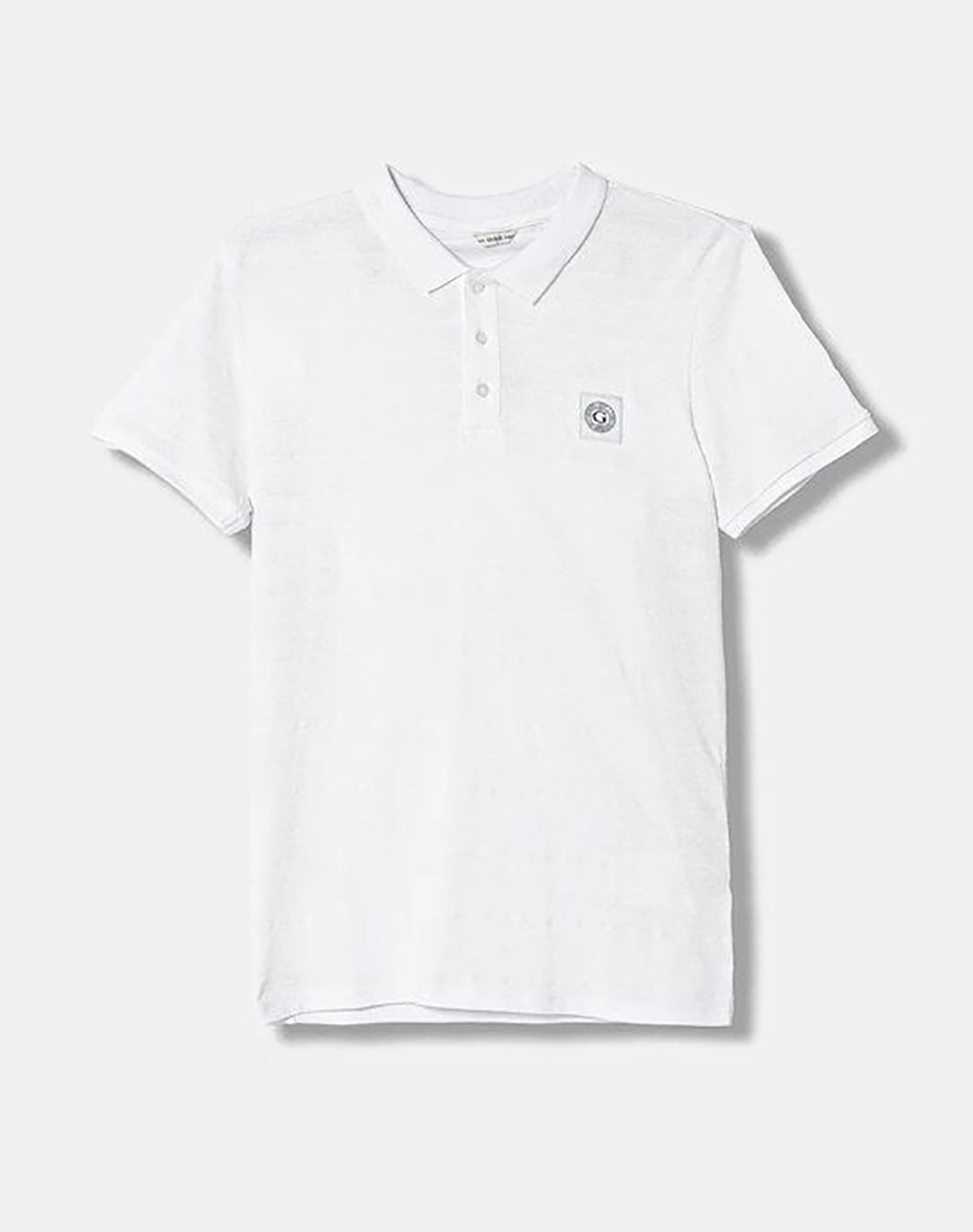 GUESS KIDS GMT DYE SS POLO ΜΠΛΟΥΖΑ ΠΑΙΔΙΚΟ BOY L6RP07KCM20-G011 White