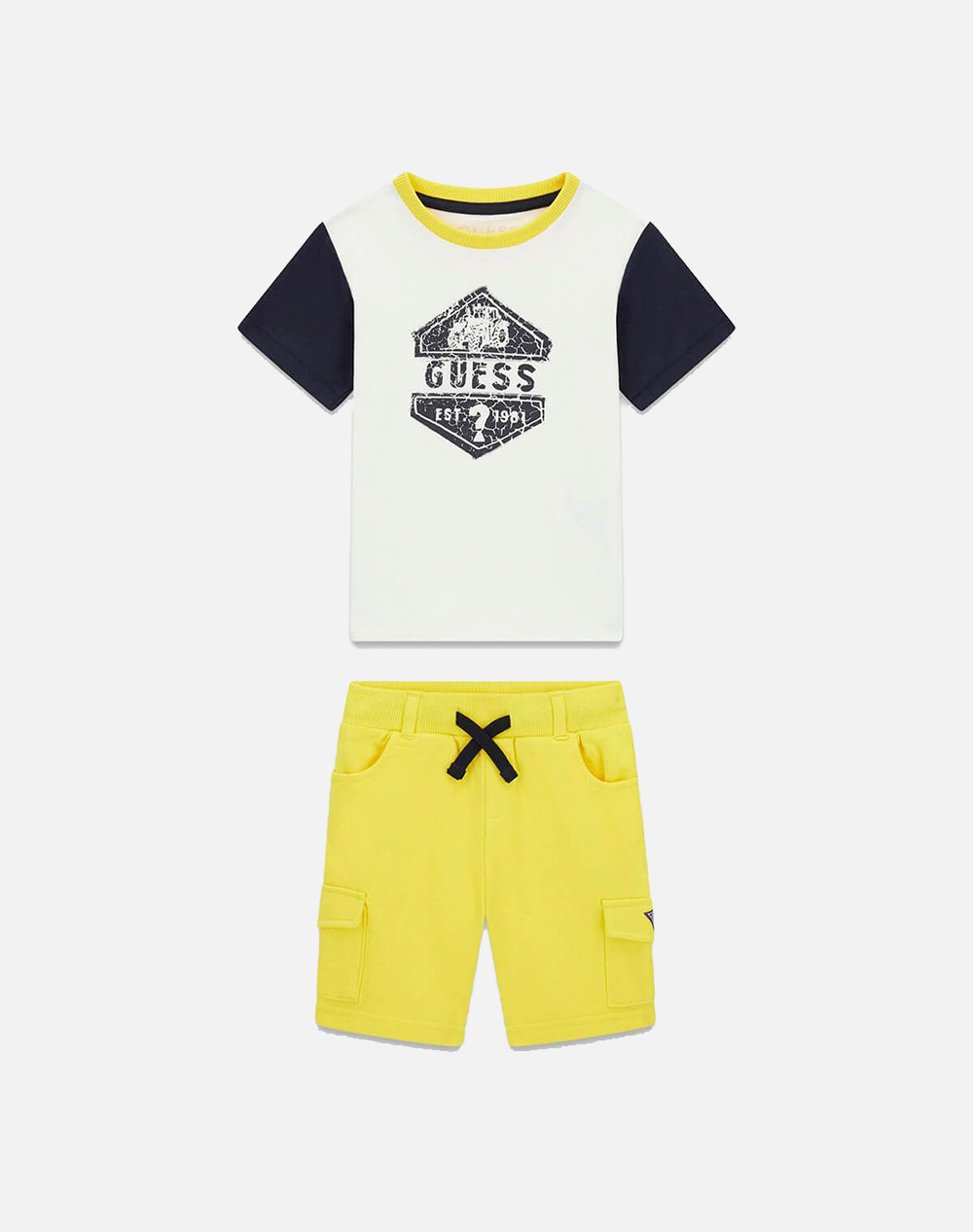 GUESS SET SS T-SHIRT + CARGO SHORTS ΣΕΤ ΠΑΙΔΙΚΟ BOY N6RG05K8HM4-FM0P Mixed