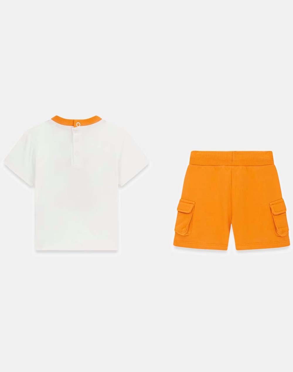 GUESS SET SS T-SHIRT+TERRY SHORTS ΣΕΤ ΠΑΙΔΙΚΟ BOY I6GG06K8HM4-G011 White φωτογραφία