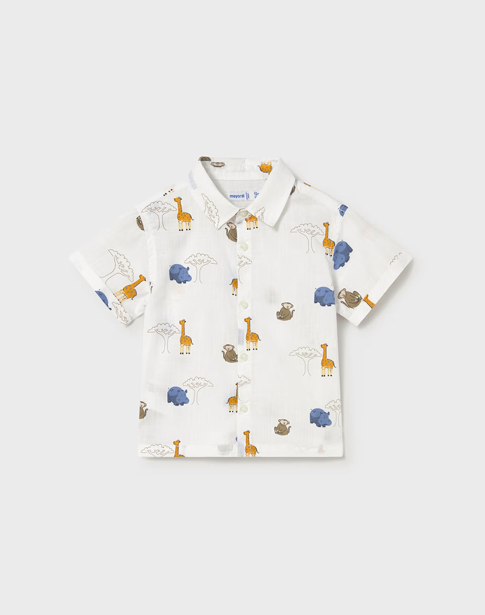 MAYORAL ΠΟΥΚΑΜΙΣΟ ΚΟΝΤΟΜΑΝ ΣΤΑΜΠΩΤΟ 01114-031 OffWhite